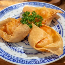 G10 เกี๊ยวกุหลาบทอด