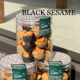 One-bite cookies - Black sesame