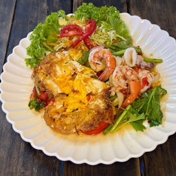 ยำไข่ดาว