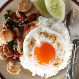กะเพราแซ่บ-ก๋วยเตี๋ยวโกเด้ง