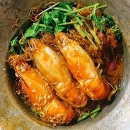 กุ้งอบวุ้นเส้น