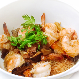 กุ้งอบวุ้นเส้น