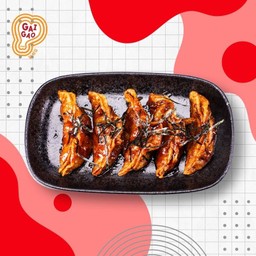 เกี๊ยวทอดผัดซอส