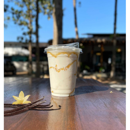 นมวานิลลา เย็น