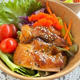 สลัดไก่เทอริยากิ