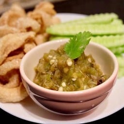 น้ำพริกหนุ่มแคปหมู อร่อยมาก