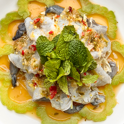 กุ้งแช่น้ำปลา