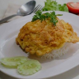 ข้าวไข่เจียวหมูสับ