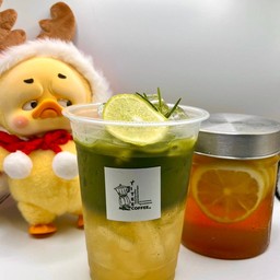 มัทฉะน้ำผึ้งมะนาว