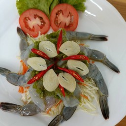 กุ้งแช่น้ำปลา