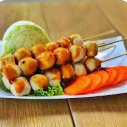 ลูกชิ้นเอ็นไก่ทอด