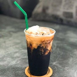 โอเลี้ยงยกล้อ (แก้ว)