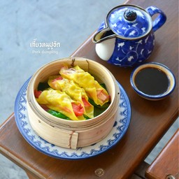 เกี้ยวหมูปูอัด