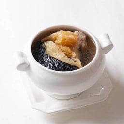 Double Boiled Black Chicken in Premium Shark Fin Soup