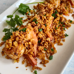 กุ้งทอดกระเทียม