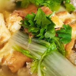 แกงจืดไข่น้ำหมูสับ