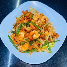 กุ้งผัดเม็ดมะม่วงหิมพานต์