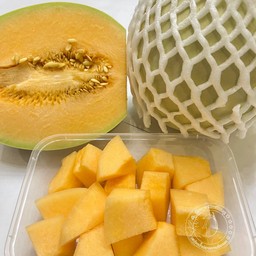 แคนตาลูป หั่นพร้อมทาน