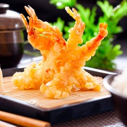 กุ้งชปแป้งทอด
