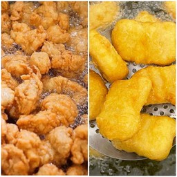 ไก่กรอบ100g.xนักเก็ต5ชิ้น