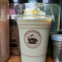 นมสดคาราเมลปั่น