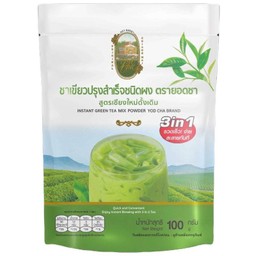 ชาเขียวปรุงสำเร็จชนิดผง  3 in 1สูตรเชียงใหม่ดั้งเดิม