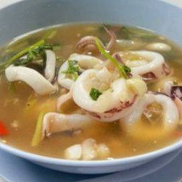 หมึกไข่ (นึ่งมะนาว)
