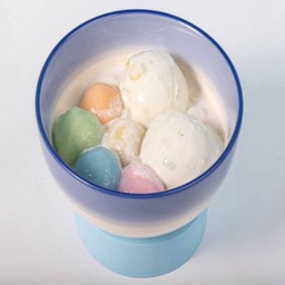 ไอศกรีมกะทิรวมมิตร+บัวลอยมีไส้