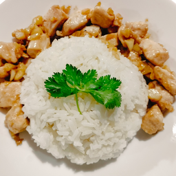 ไก่ทอดกระเทียม (เป็นกับข้าว)