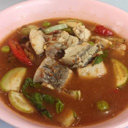 แกงป่าเนื้อปลากระพง