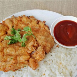 ข้าวไข่เจียวหมูสับ