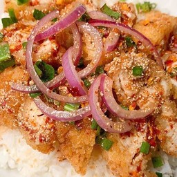 ข้าวยำไก่แช่บ