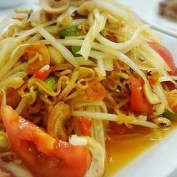 ส้มตำมาม่าไทยปู