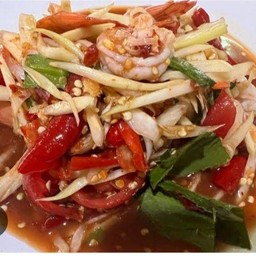 ตำกุ้งสุก