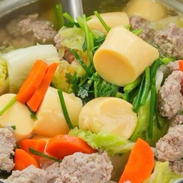 กับข้าว ต้มจืดเต้าหู้ไข่หมูสับ