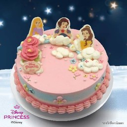 เค้กปาร์ตี้เจ้าหญิงดิสนีย์ เลเยอร์วานิลลา 1.5 ปอนด์