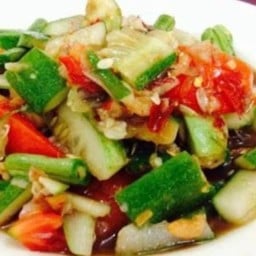 ส้มตำแตงไทยปู