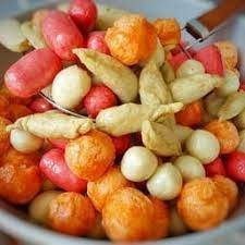 ลูกชิ้นทอด บาบีคิวรสแซ่บ (ตุ้มทอง)