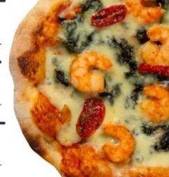 มินิพิซซ่าผักโขมกุ้ง