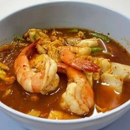 แกงส้มผักรวมกุ้ง (แยกชะอมครับ)