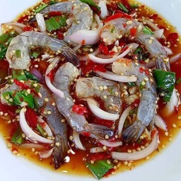 ยำกุ้งสด