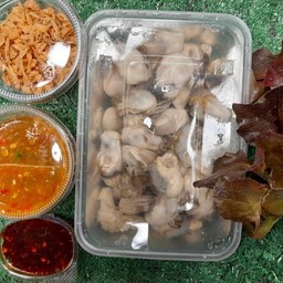 หอยนางรมทรงเครื่องชุดใหญ่(กระปุกเหลี่ยม)