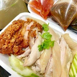 ไก่ต้มเปล่า + ไก่ทอดเปล่า