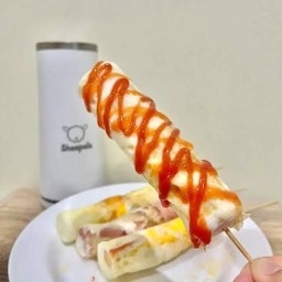 ปูอัดไข่ม้วน