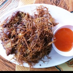 ซี่โครงทอดตะไคร้