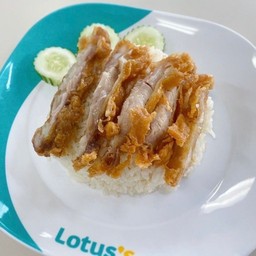 ข้าวมันไก่ทอด - ข้าวมันไก่ พ.เจง กิสข่าน