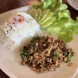 ข้าวกระเพราหมูสับ