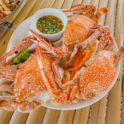 ปูม้าลวกจิ้ม/ซีฟู้ด