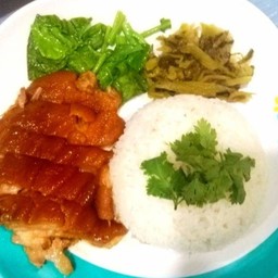 ข้าวขาหมู- ข้าวขาหมูทิพรส