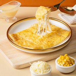 โรตีข้าวโพดชีส